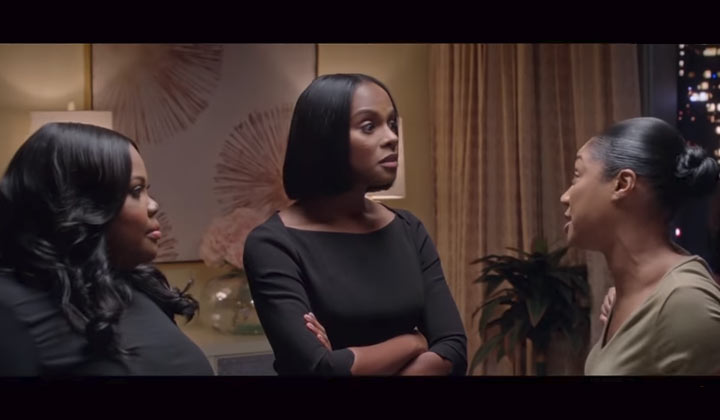 Tika Sumpter, Tiffany Haddish, and Whoopi Goldberg star in Nobody's Fool